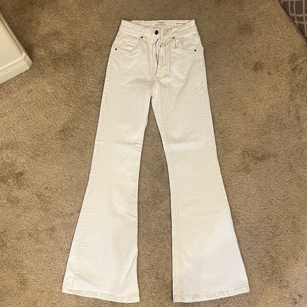 Cotton On Cream Flare Jeans